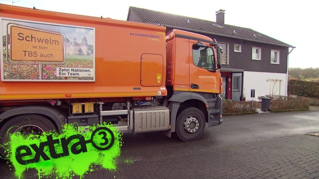 Realer Irrsinn: Müllwagen mit Rückwärts-Fahrverbot | extra 3 | NDR