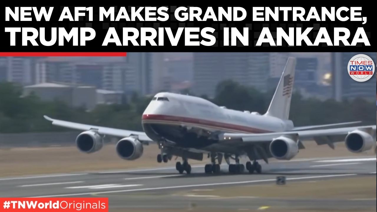 WATCH: Trump Arrives at NATO Summit in T&uuml;rkiye as New Air Force One Makes Stunning Landing
