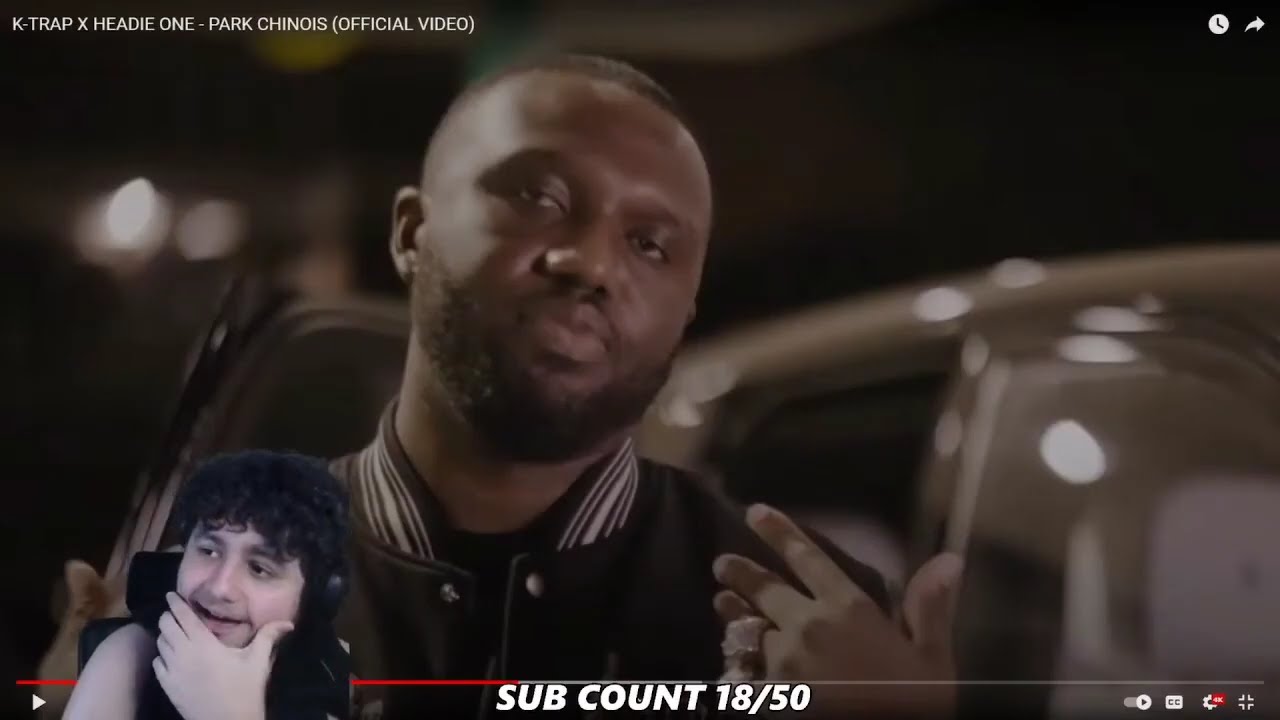 KRIMOE REACTS TO K-TRAP X HEADIE ONE - PARK CHINOIS (OFFICIAL VIDEO)