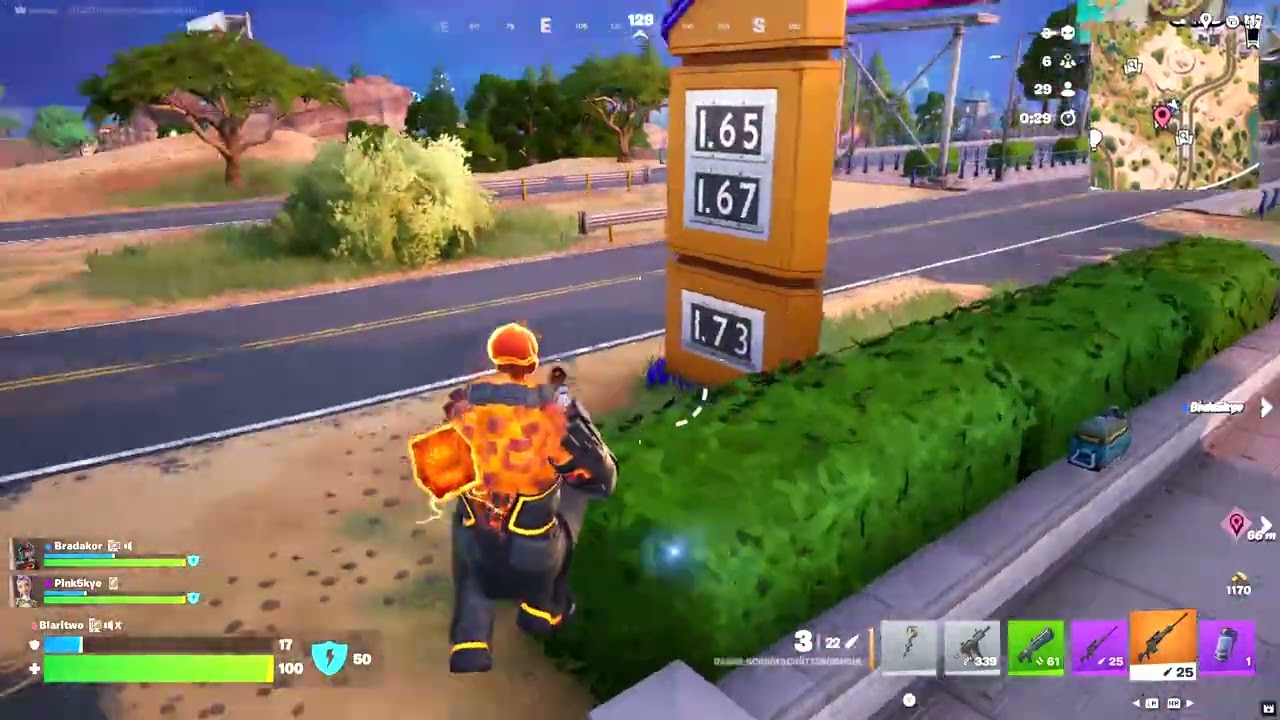 Rem als Famill, Fortnite spillen