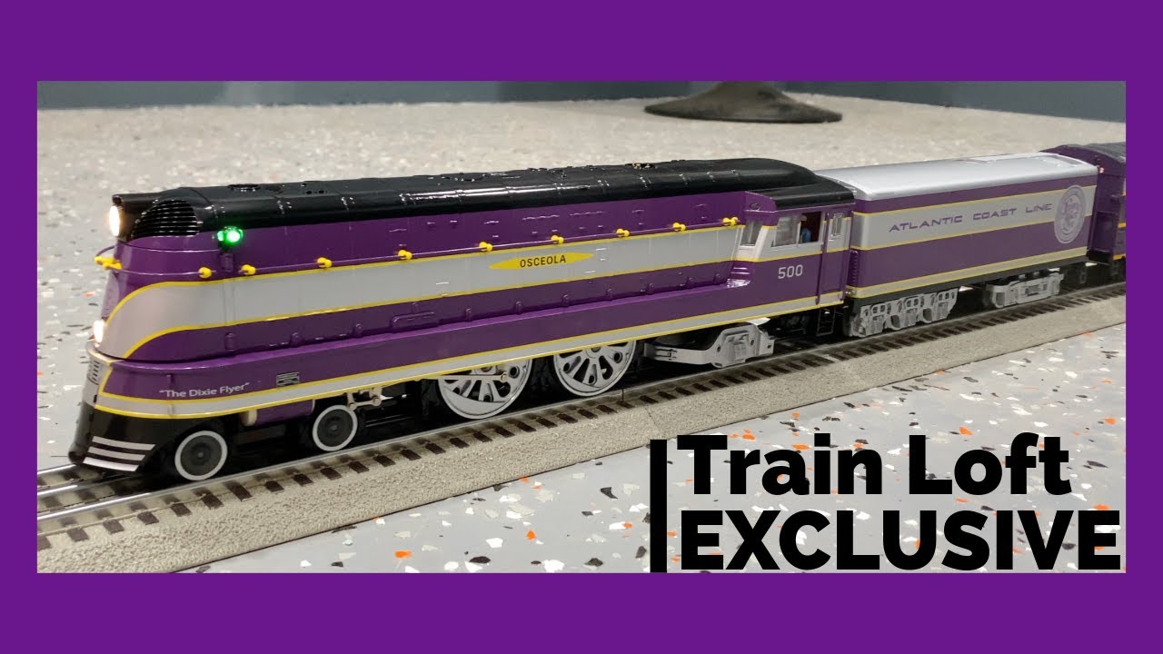 NEW Lionel Train Loft EXCLUSIVE | Hiawatha 4-4-2 Atlantic Coast Line Custom Run!