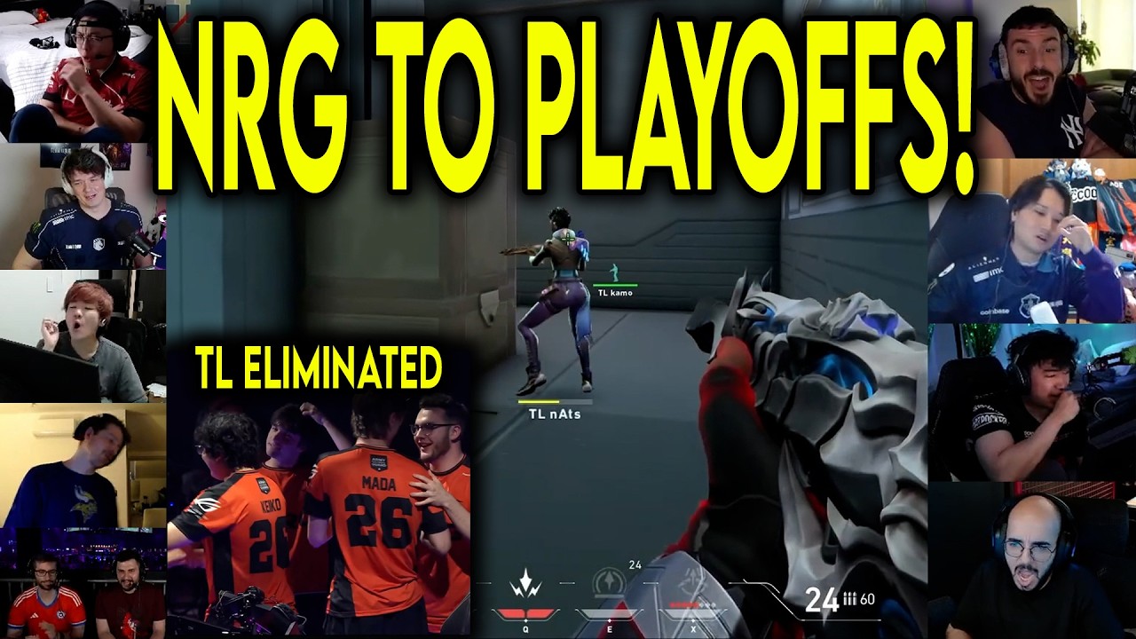 Valorant Streamers React To NRG Brawk INSANE 3k Trigger DISCIPLINE To Eliminate Team Liquid
