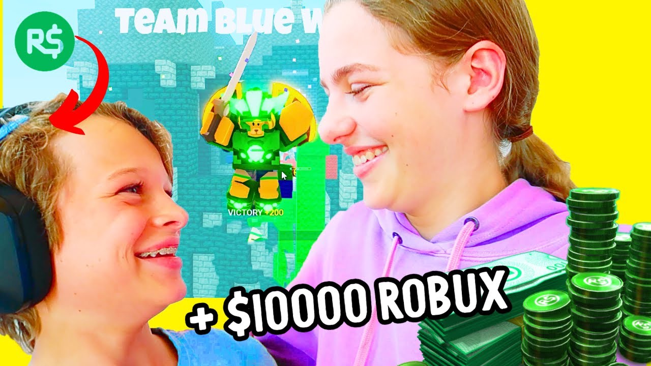 НАИБОЛЕЕ ВЫБРАННЫХ ИГРОКОВ В BEDWARS ВЫИГРЫВАЕТ $10000 ROBUX Gaming с The Norris Nuts