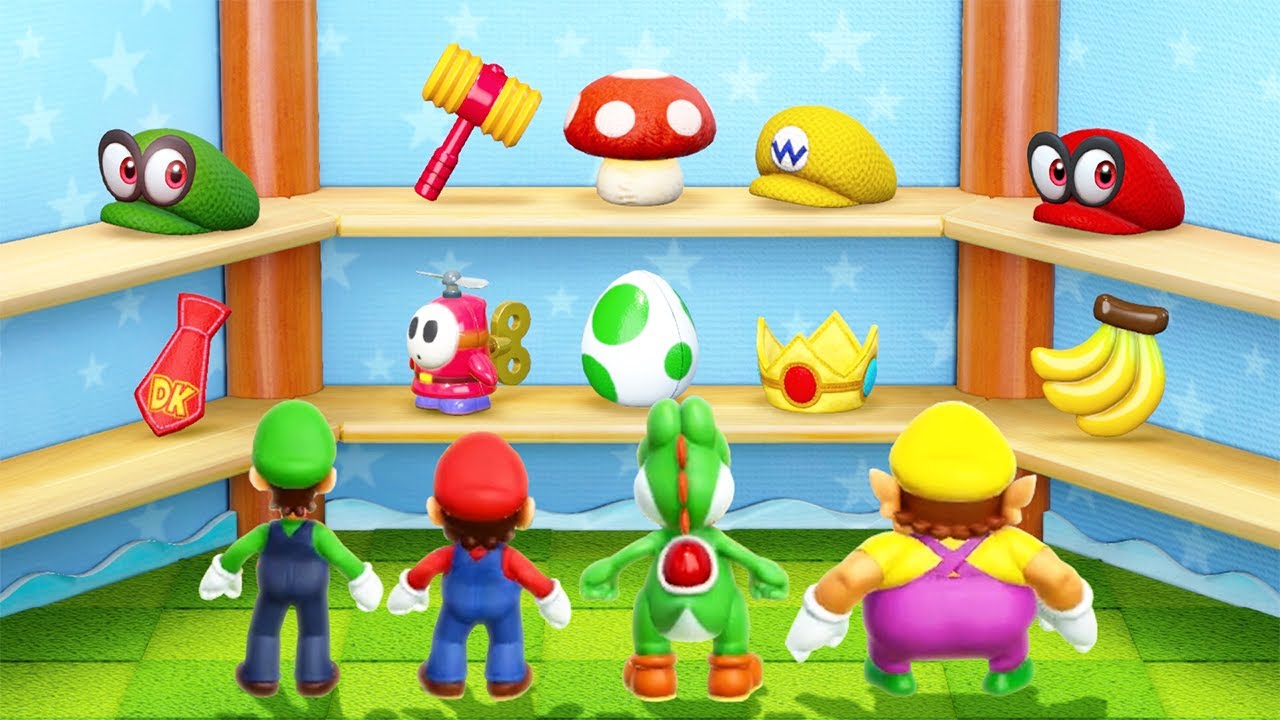 Mario Party Superstars Minigames - Mario Vs Luigi Vs Donkey Kong Vs Peach (Master Difficulty)