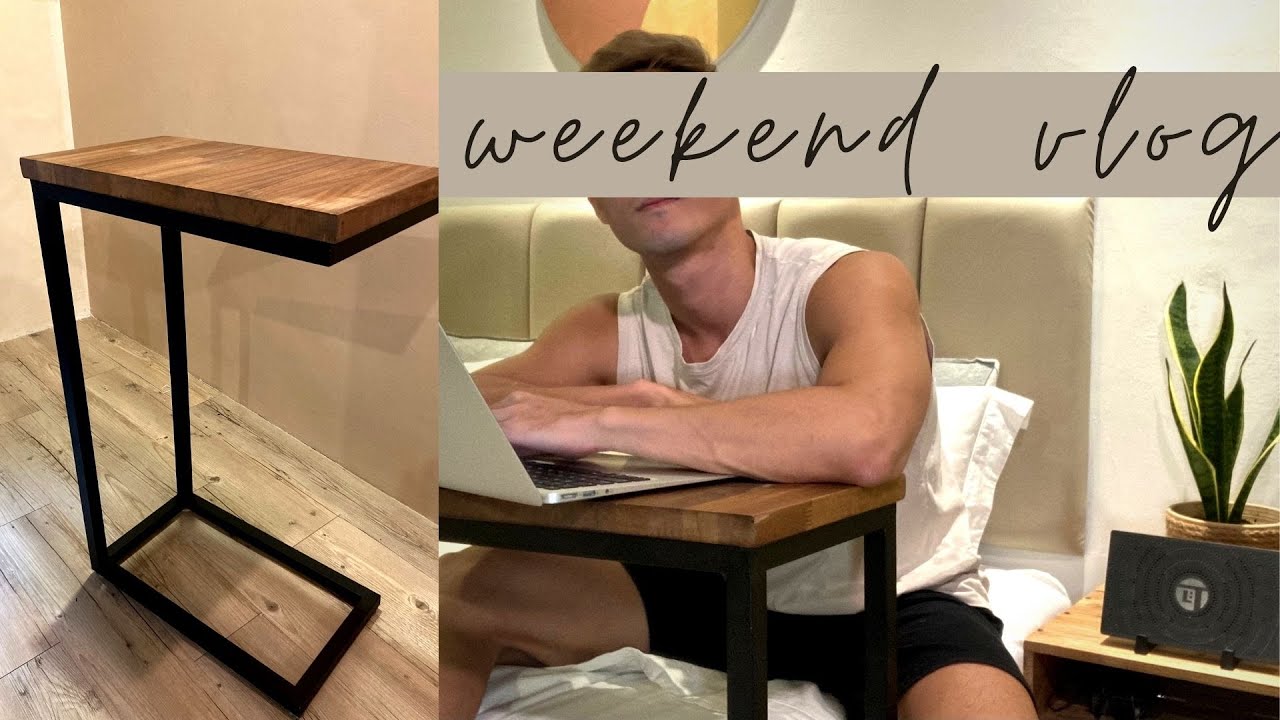 SAT VLOG｜一個無聊的人有多可怕 淘寶訂製桌腳 改裝床邊桌 微自律週六