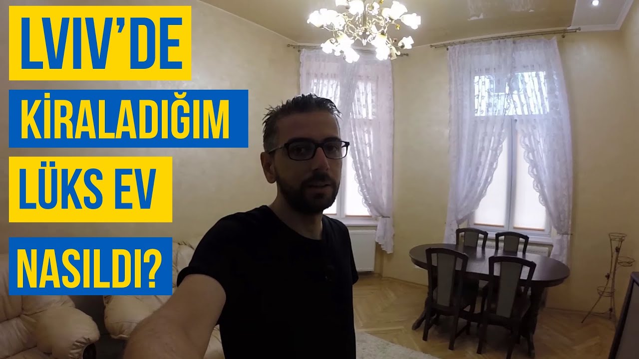 LVİV'DE KİRALADIĞIM LÜKS EV NASILDI?