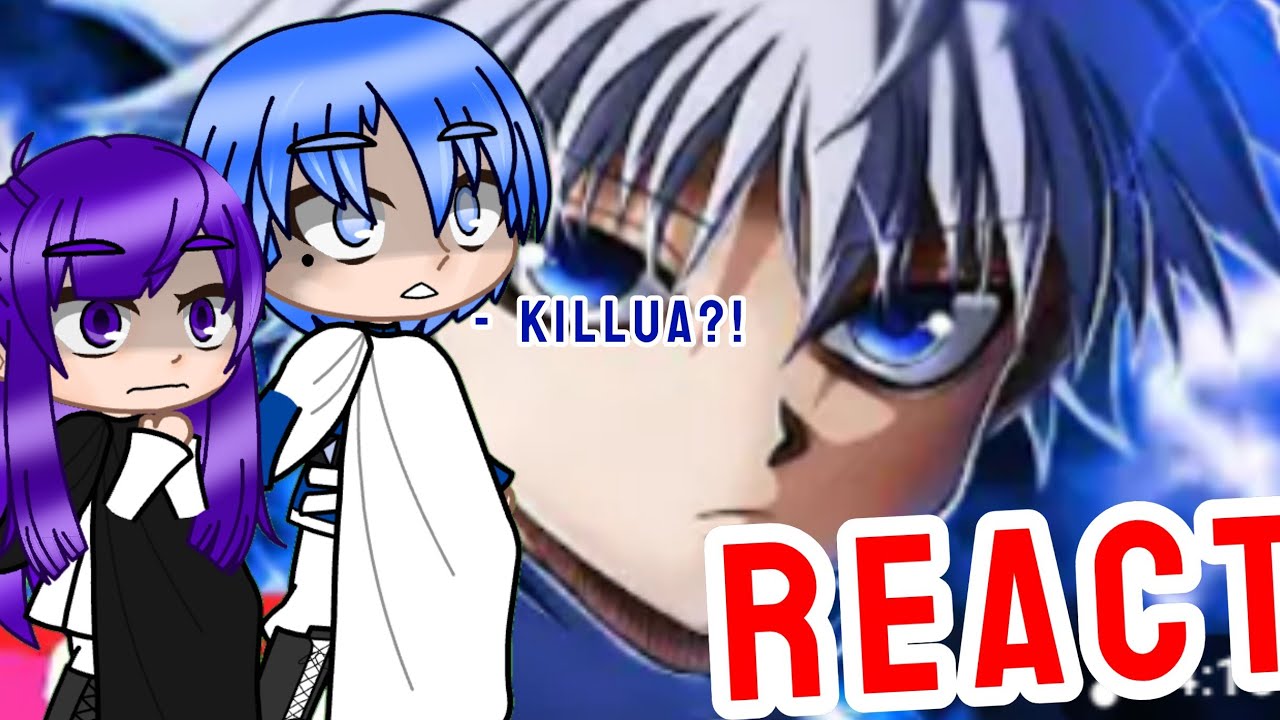 SOUSOU NO FRIEREN REACT Rap do KILLUA (Hunter x Hunter) MEU NOME COME&Ccedil;A COM KILL | Gacha 