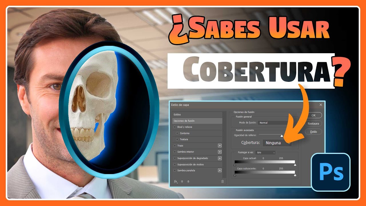 ⭐ POTENTE pero DESCONOCIDA función de Photoshop: COBERTURA 🤯
