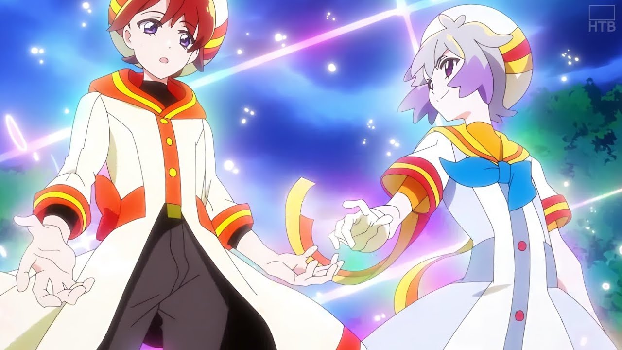 Satoru and Daifuku transforms into magical boys - Wonderful Precure
