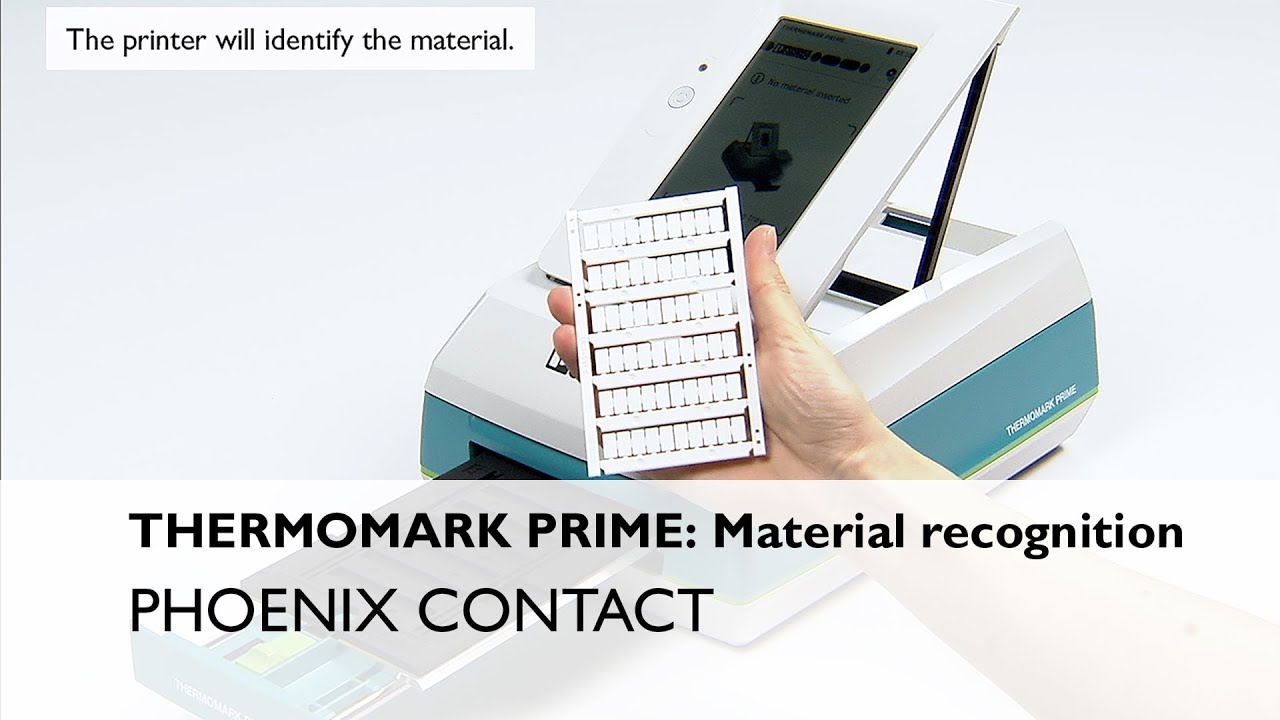 THERMOMARK PRIME – Material recognition
