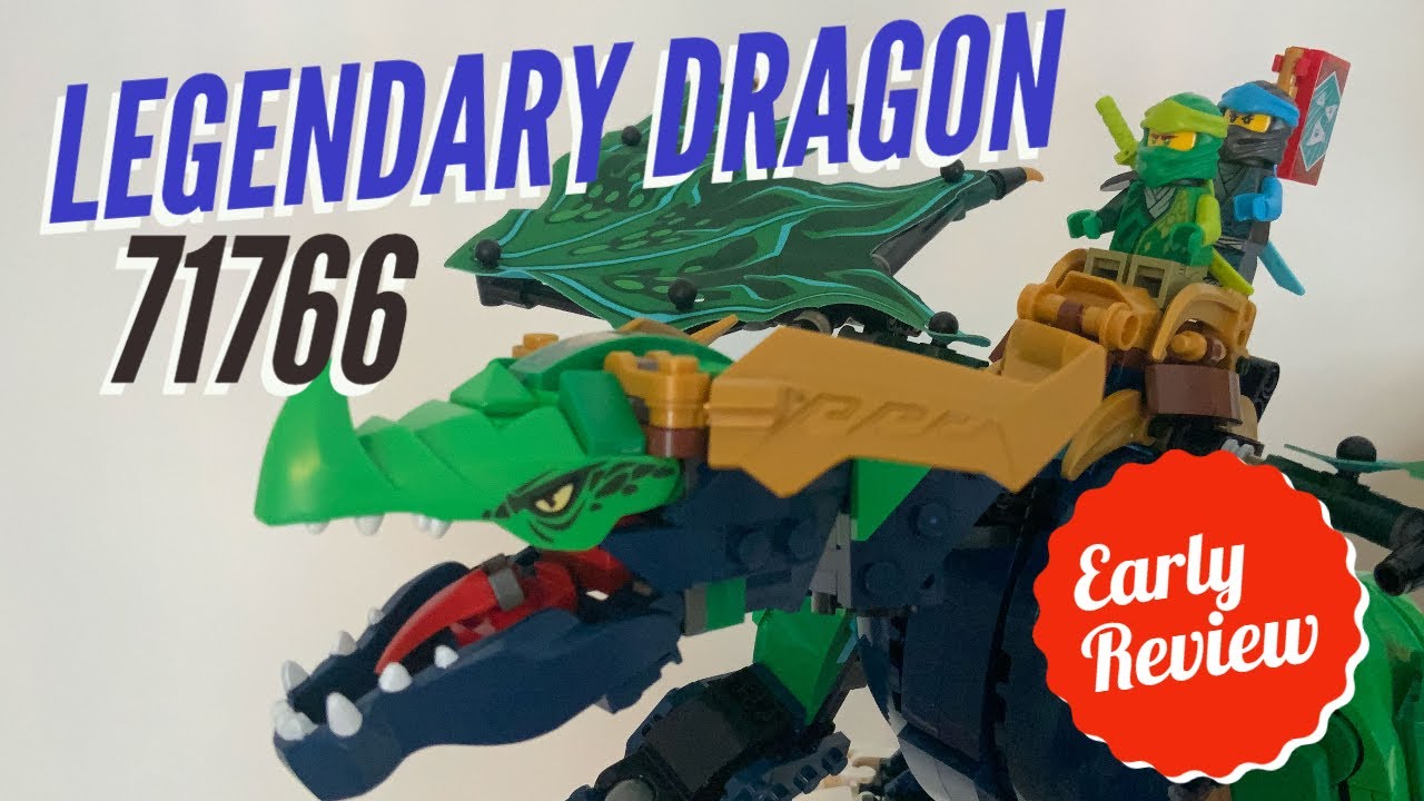 Lloyd's Legendary Dragon! 71766 Lego Ninjago Review - Lloyd Garmadon and Nya