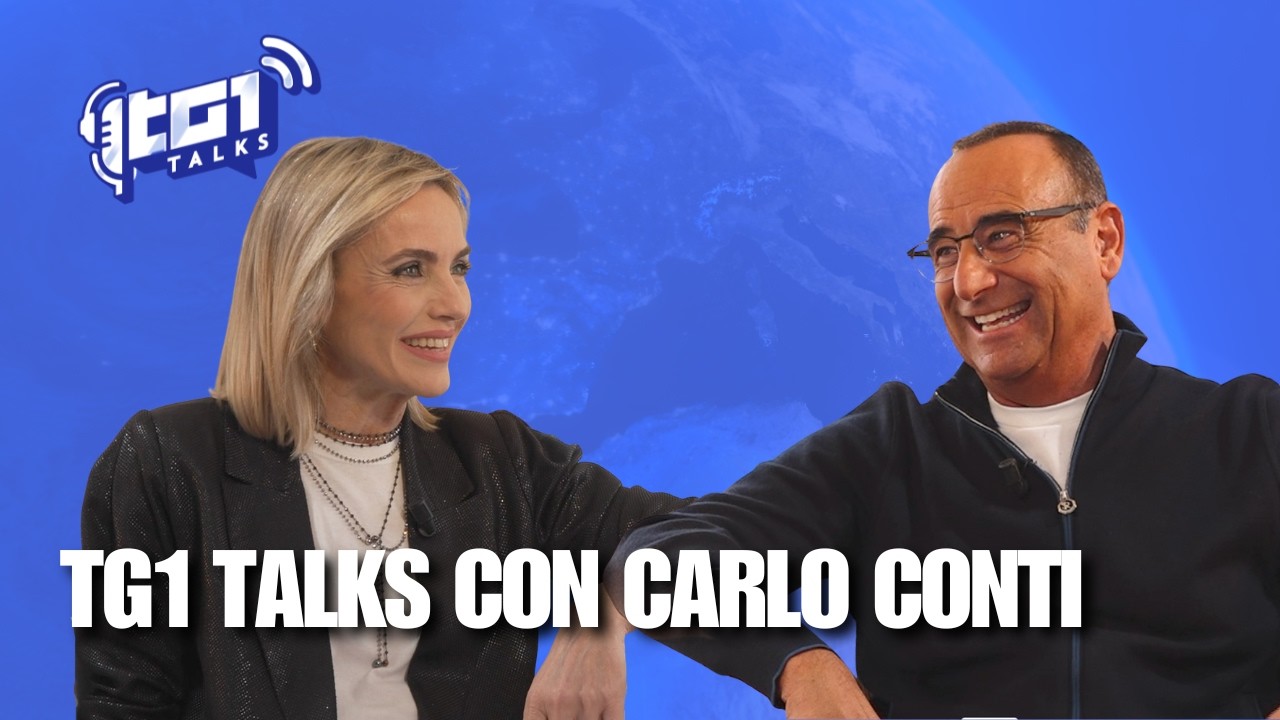 Tg1 Talks con Carlo Conti