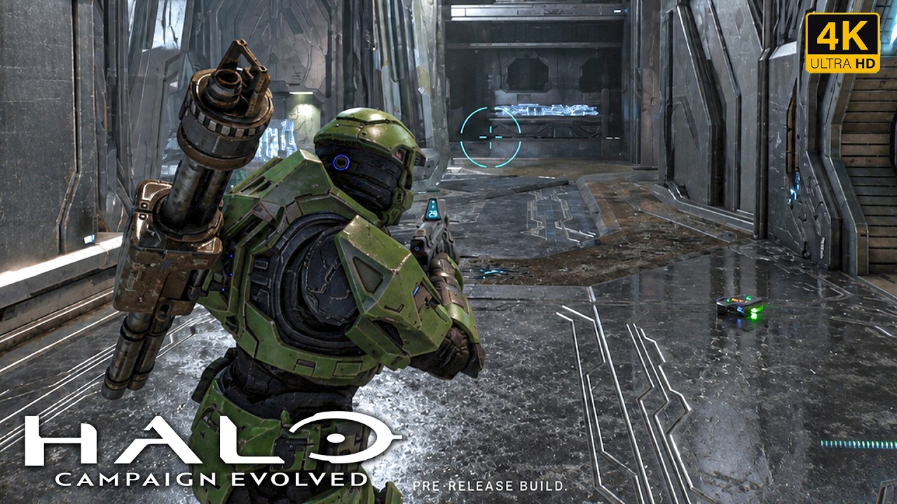 HALO: Remake Campaign Evolved | New Third-Person Story Mission Gameplay Demo [4K]