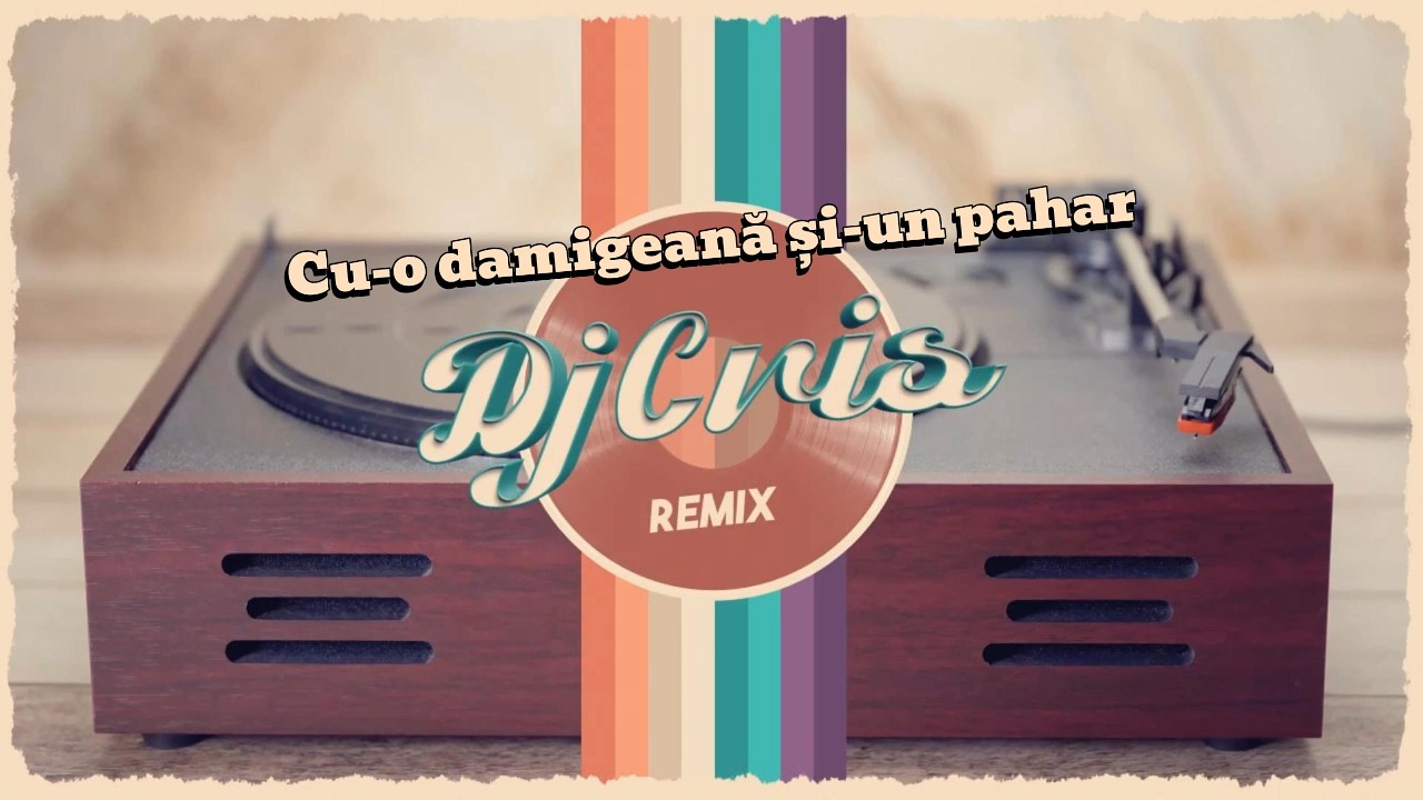 Gabi Luncă – Cu-o Damigeană și-un Pahar 🍷 | House Remix by Dj Cri$