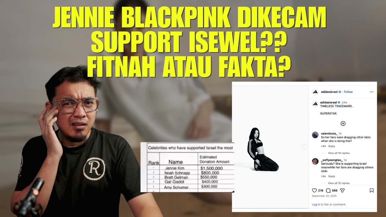 vIRAL di X, Jennie Blackpink dikecam sebab sokong Isnotreal?