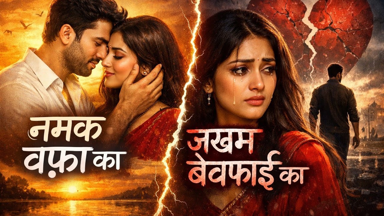 नमक वफ़ा का, ज़ख्म बेवफाई का - Bhurabhai (official music video) | Namak Wafa Ka Jakhm Bewafai Ka