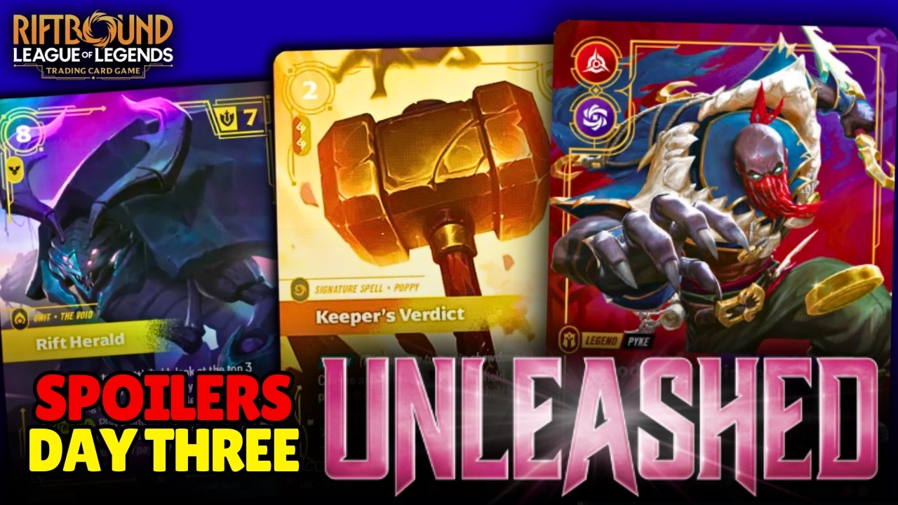 *NEW* Pyke Legend Revealed & INSANE Deathknell Units!? | Daily Riftbound Unleashed Spoilers