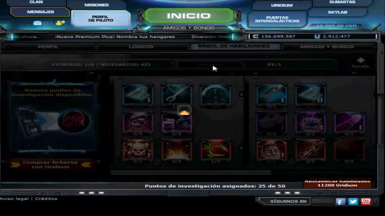 Darkorbit 7 millones de uridium