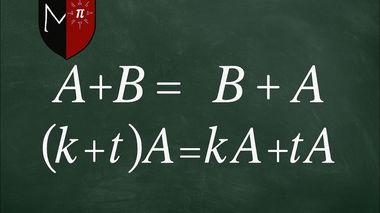 Demostración Propiedades de las Matrices #matrices #álgebralineal #gedmath #mathteacher