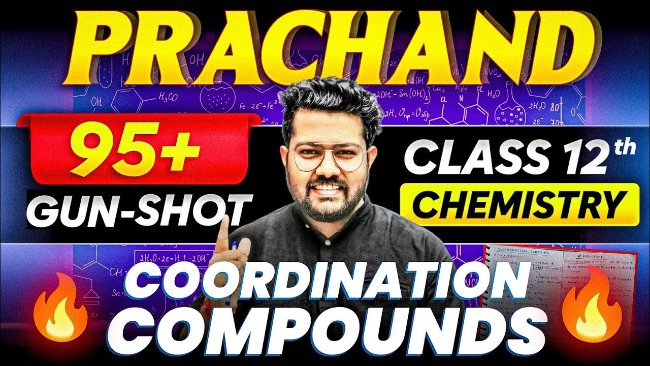 Coordination Compound in One Shot | Class 12 Chemistry Boards 2026 | Bharat Panchal Sir