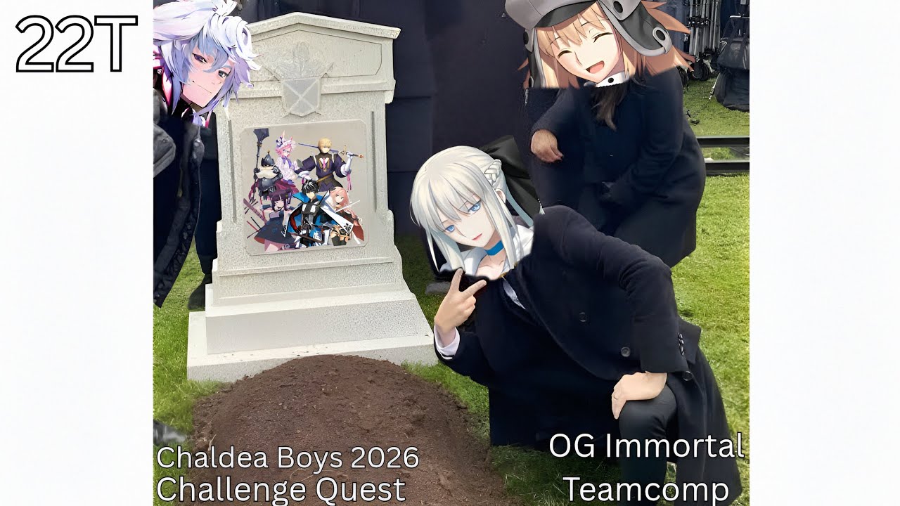 [FGO NA] Immortal Teamcomp strikes again! | Chaldea Boys 2026 event - Challenge Quest ft. NP2 Morgan