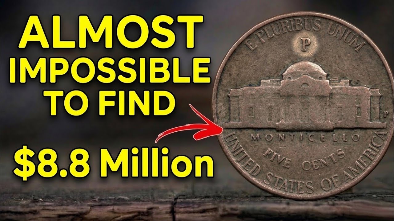💰Top 9 Rare Jefferson Nickel Five Cent Coins You Need to Find! #CoinCollecting