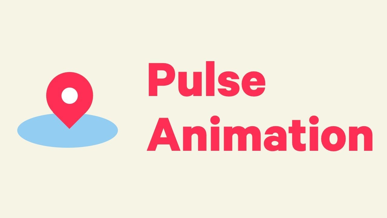 Draw and Animate a Pulsing Map Pin in Flinto