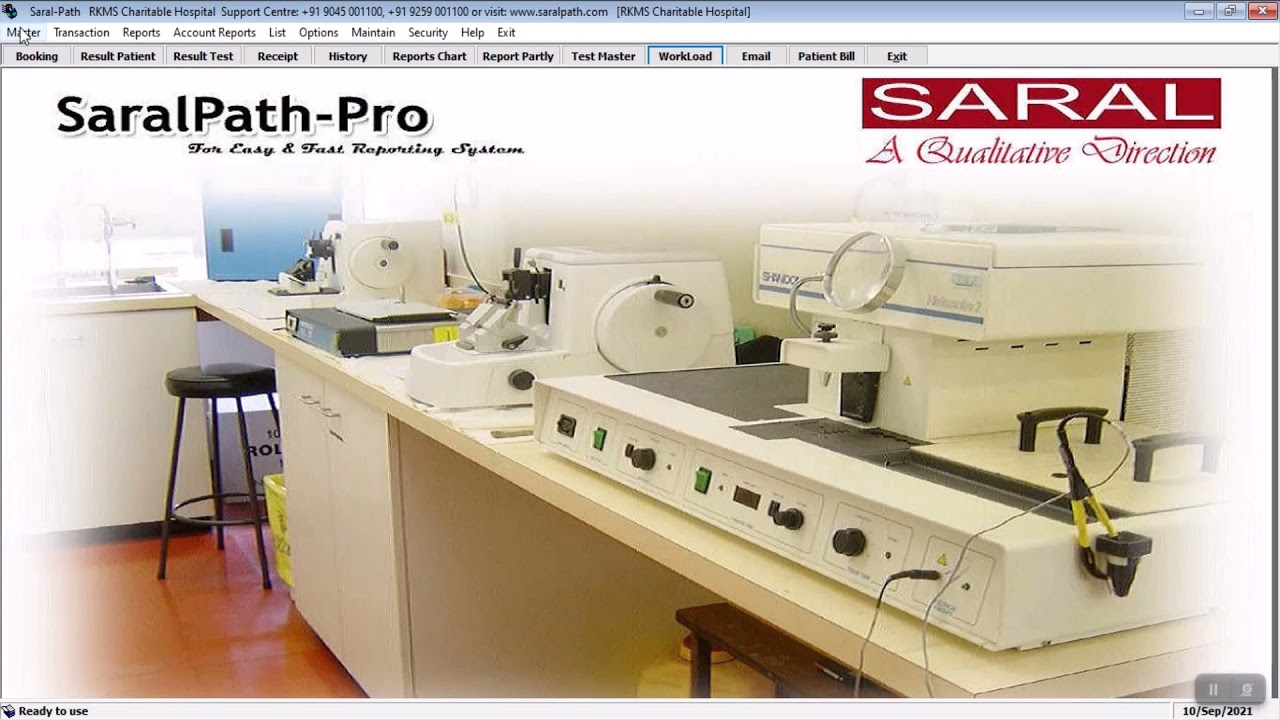 Saral-Path ver Pro Offline Pathology Reporting Software Demonstration
