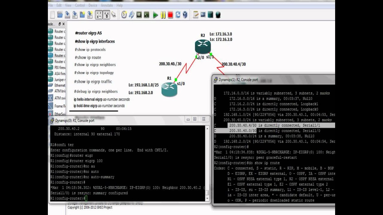 EIGRP - Configuración Rápida