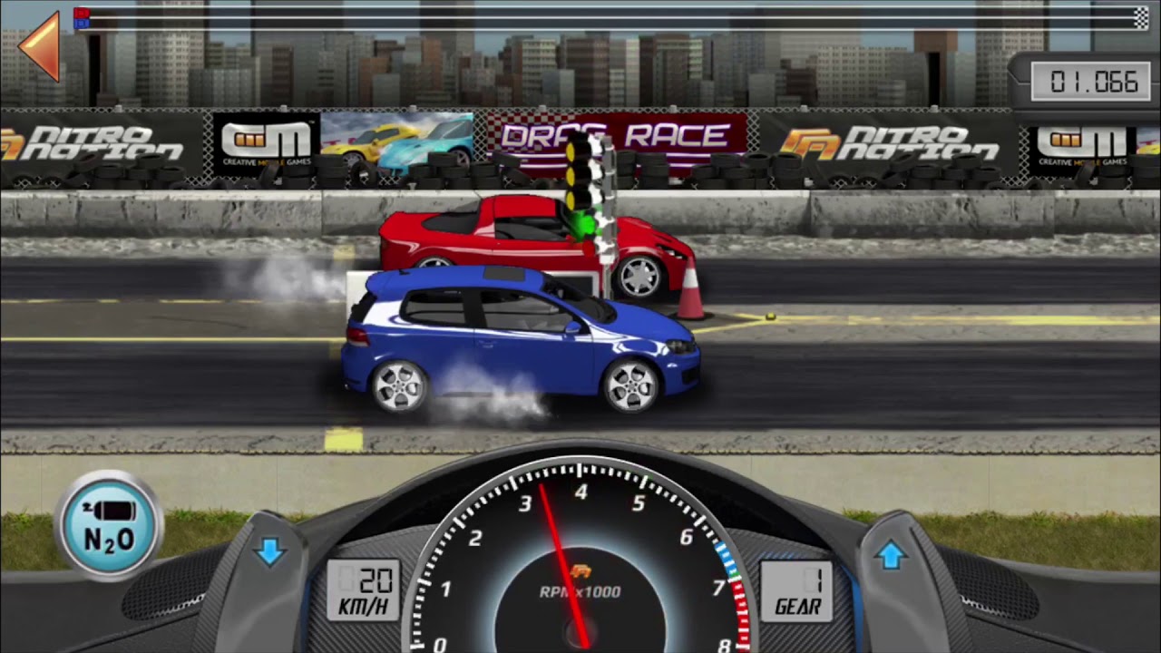 How to beat the level 1 boss | Career | Drag Racing Classic