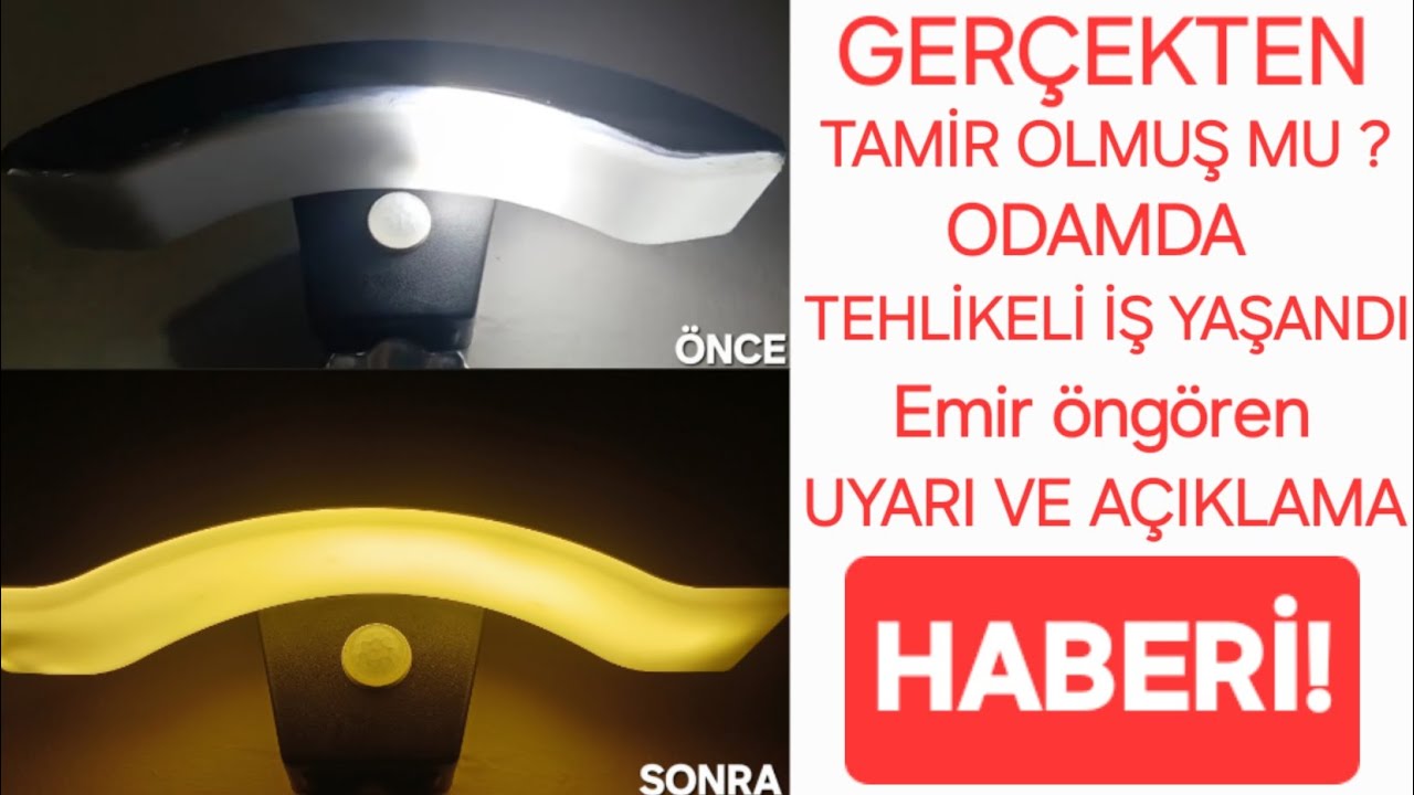 GERÇEKTEN TAMİR OLMUŞ MU İLK ODAMDA ELEKTRİK TEHLİKESİ OLAY YAŞANDI HEPİMİZ DİKKATLİ OLALIM AÇIKLAMA