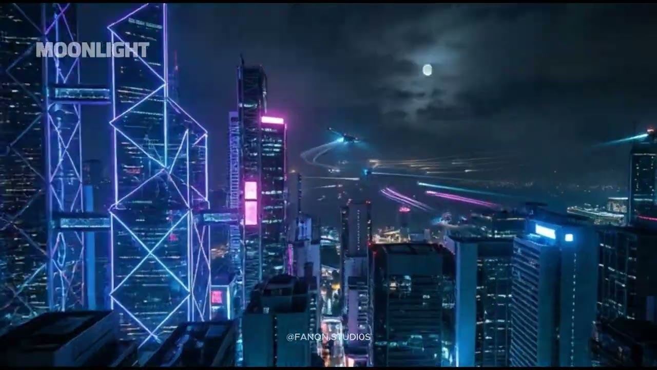 Epic Futuristic Sci-Fi Cinematic Trailer Music | Moonlight | No Copyright Soundtrack