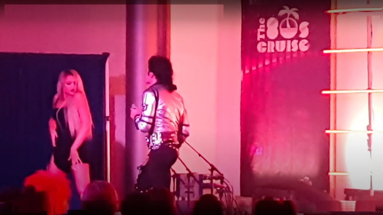 Michael Jackson - The Way you Make Me Feel Tribute 80s Cruise