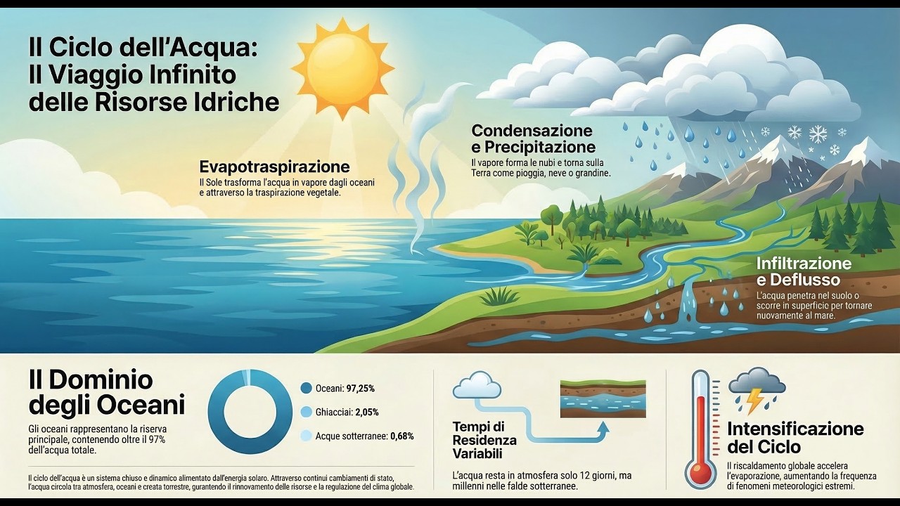 Il ciclo dell'Acqua