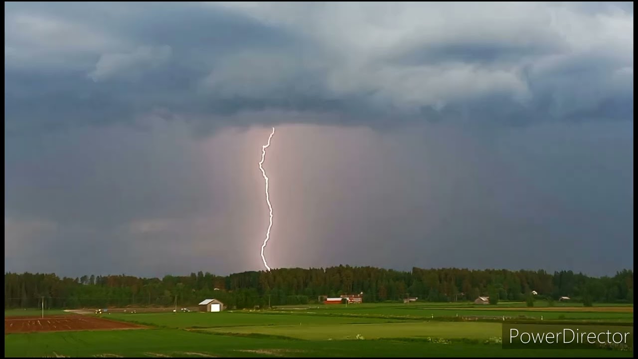 Ukkonen Eurassa kesäkuu 2024