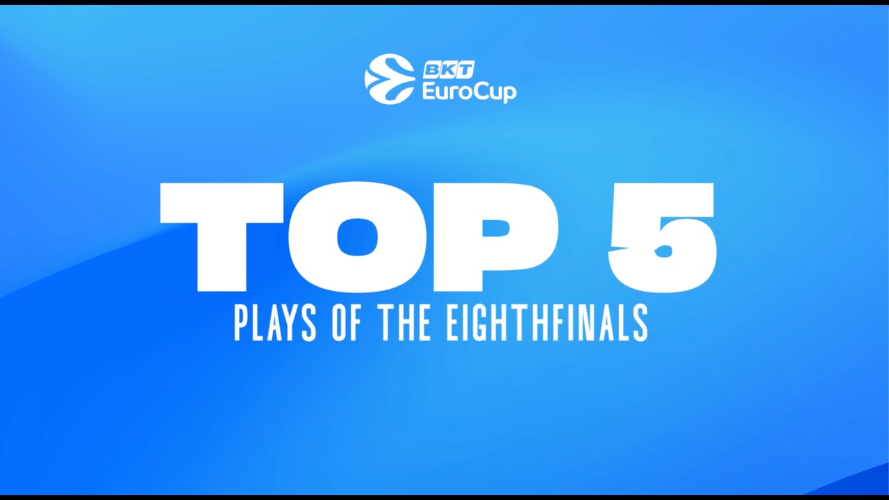 Top 5 Plays of the EIGHTHFINALS | EuroCup Basketball 2025-26