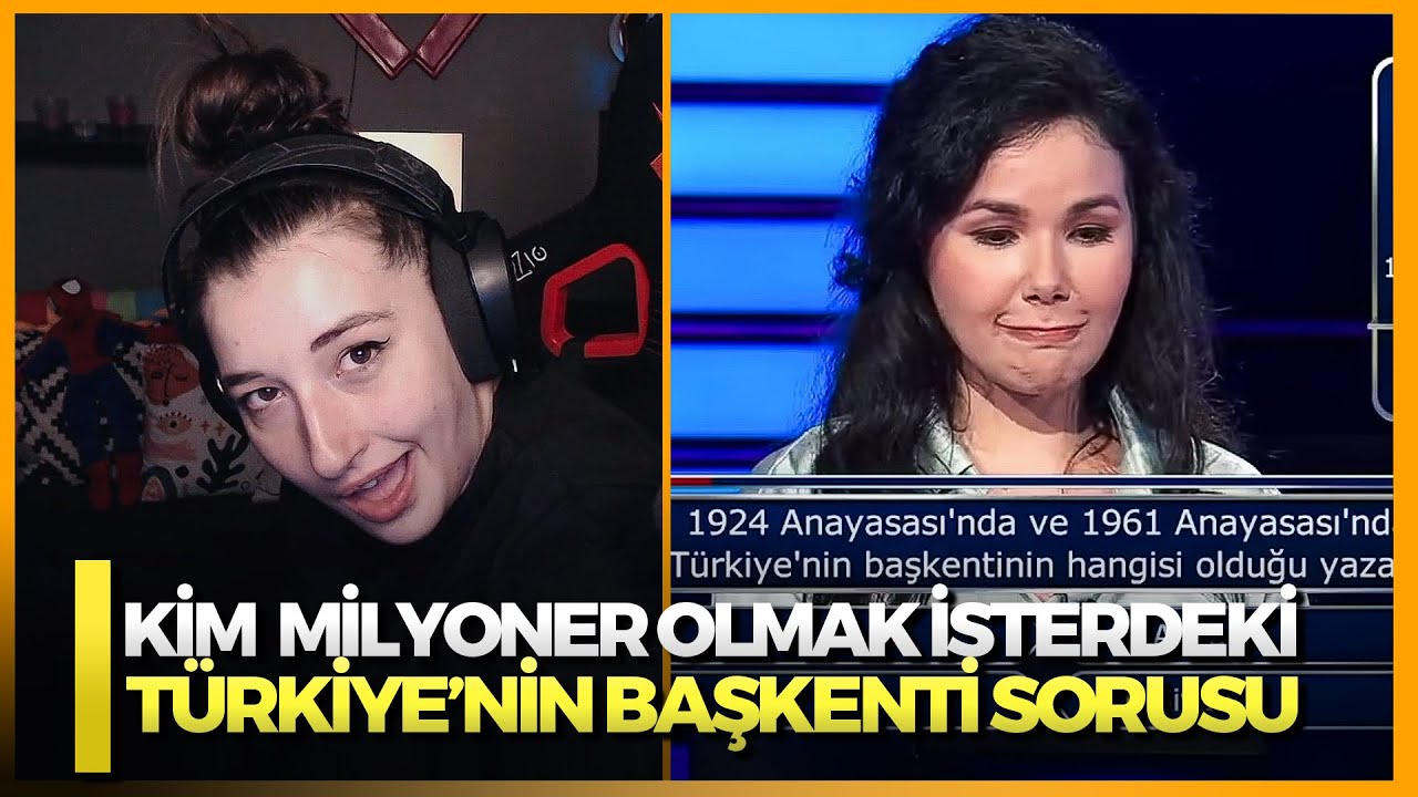 Pqueen - Türkiye'nin Başkenti Sorusunu Bilemeyen Kadını İzliyor (Kim Milyoner Olmak İster)