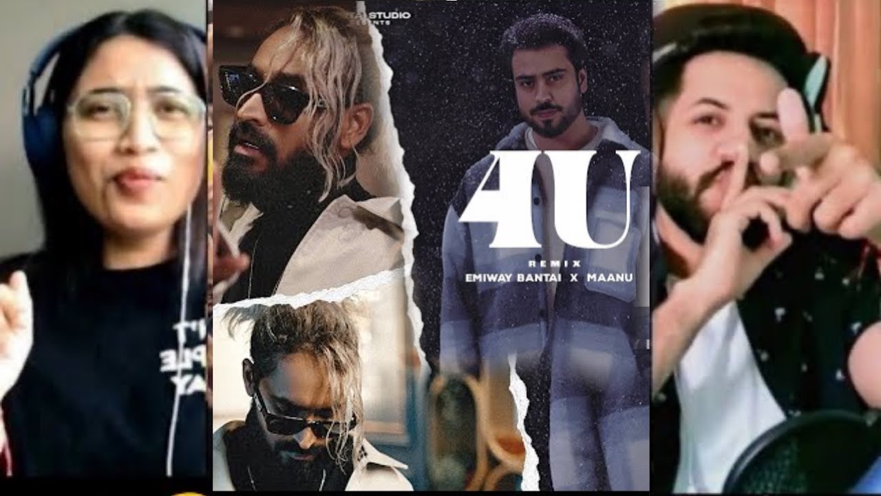 EMIWAY BANTAI X MAANU - 4U REMIX | MUSIC VIDEO Reaction | WHOLE HEARTEDLY (Album)