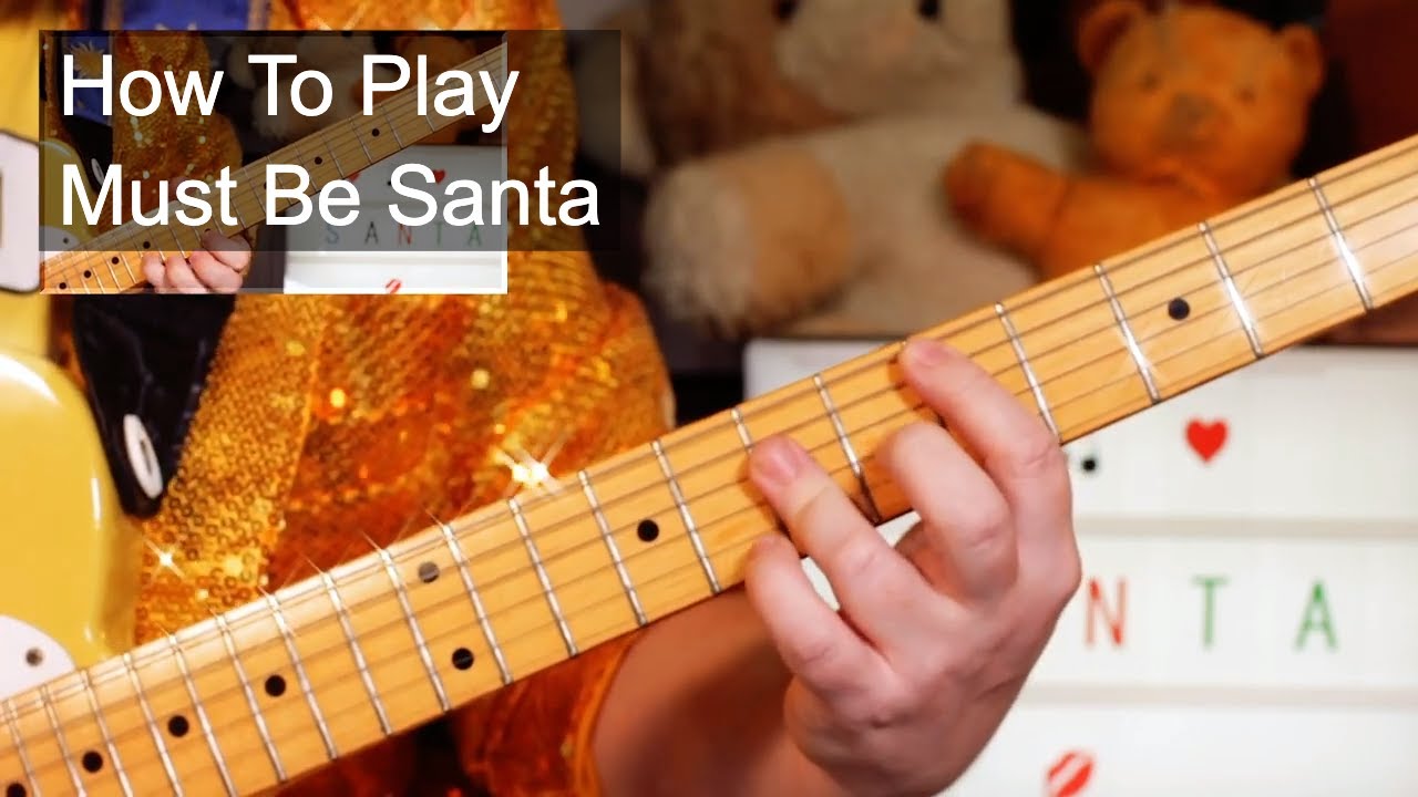'Must Be Santa' Bob Dylan Guitar Lesson