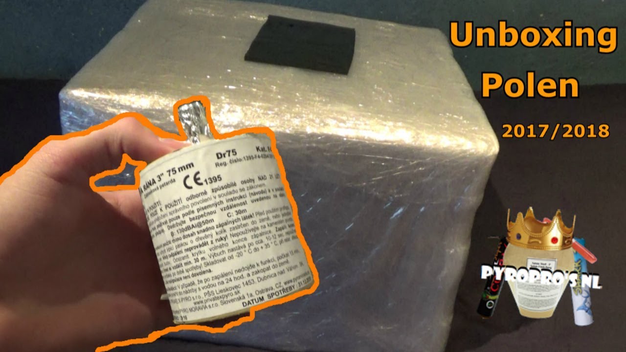 Illegale Vuurwerk Unboxing Polen 2017/2018 [FULL HD]