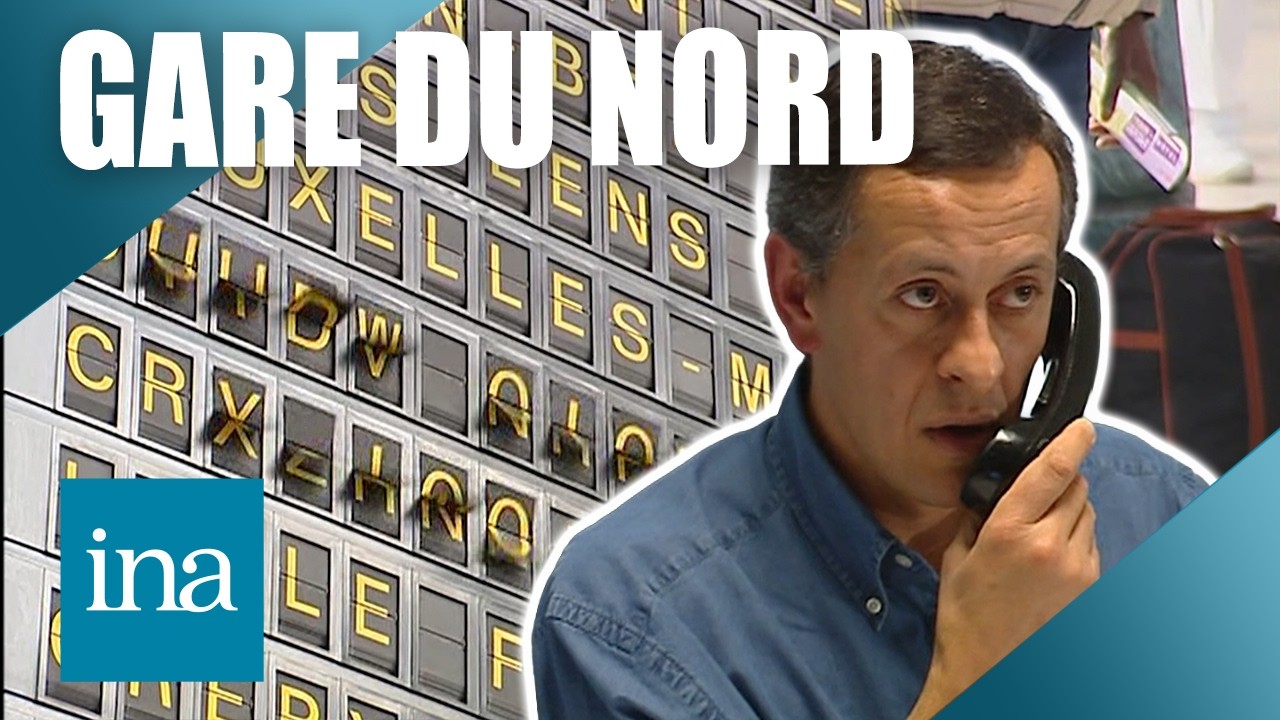 Dans les coulisses de la gare du Nord en 2003 🚉 | INA Paris Vintage