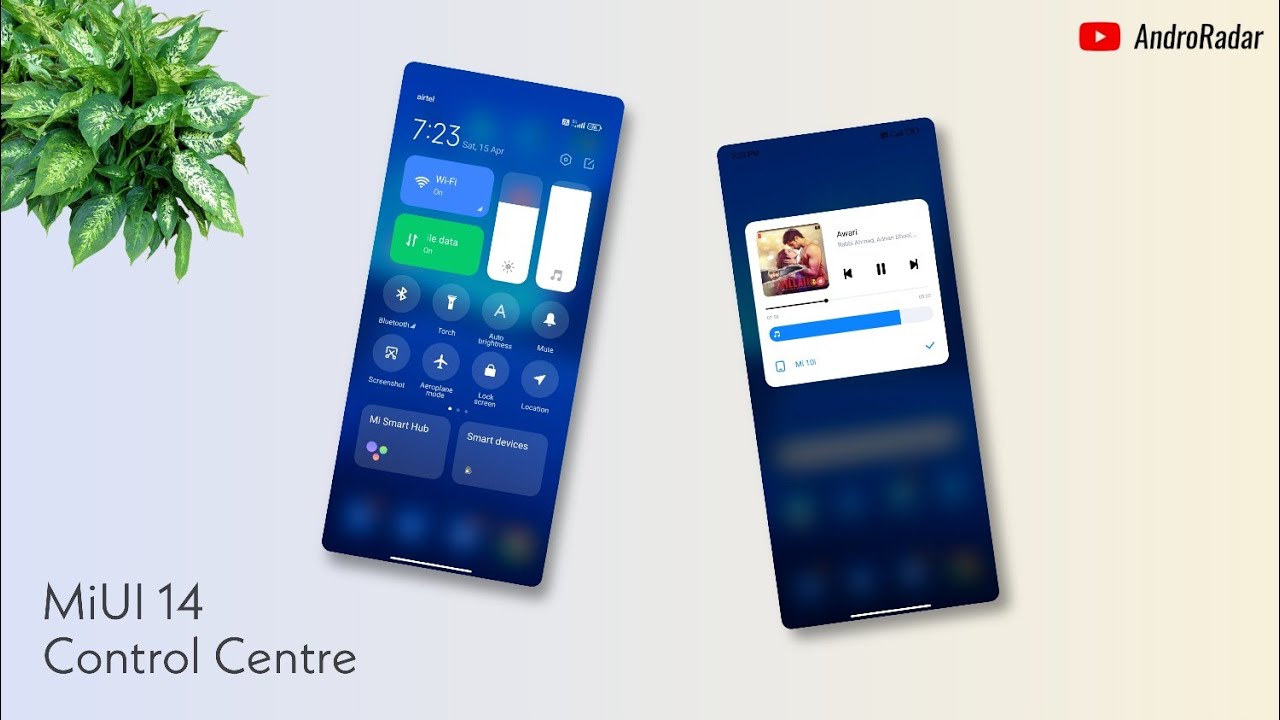 Enable MiUI 14 Control Centre on MiUI 13! ⚡