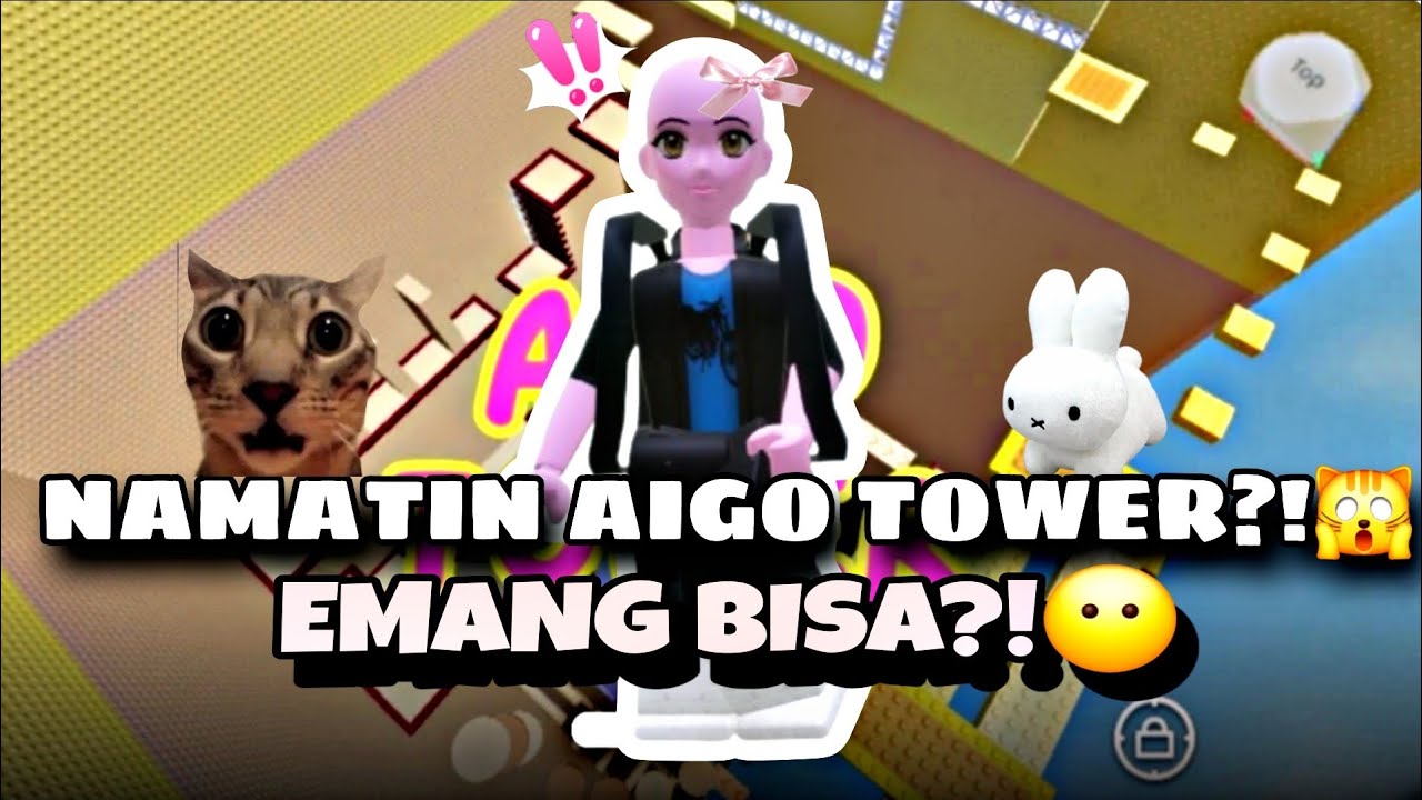 MENAMATKAN AIGO TOWER🙀 EMANG BISA?! | ROBLOX INDONESIA #fyp #fypシ #roblox #robloxedit #viral