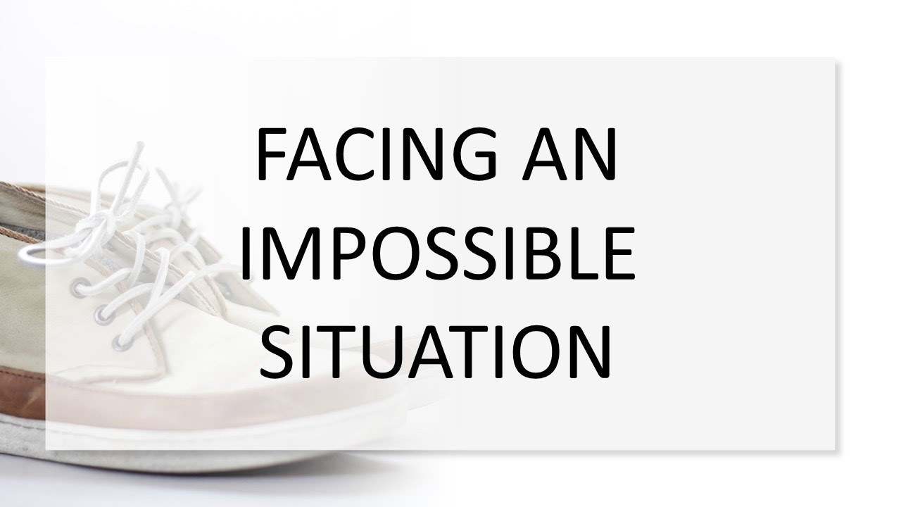 Facing an Impossible Situation - Gerhard Kotze
