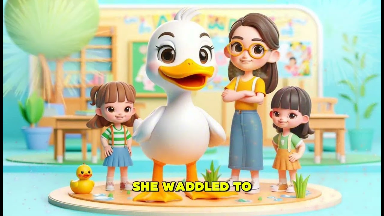 Cleo Duck&rsquo;s Happy Quack 2 | Cartoon Nursery Kids Song with Lyrics | Nursery RHyme and Song