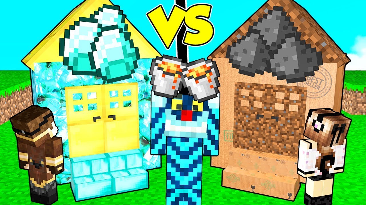 CASA PIÙ RICCA CONTRO CASA PIÙ POVERA DI MINECRAFT!!!