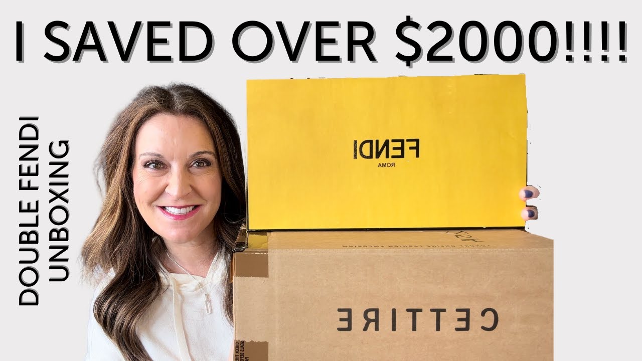 КАК Я СЭКОНОМИЛ БОЛЕЕ 2000 ДОЛЛАРОВ!!! Распаковка двух Fendi!!