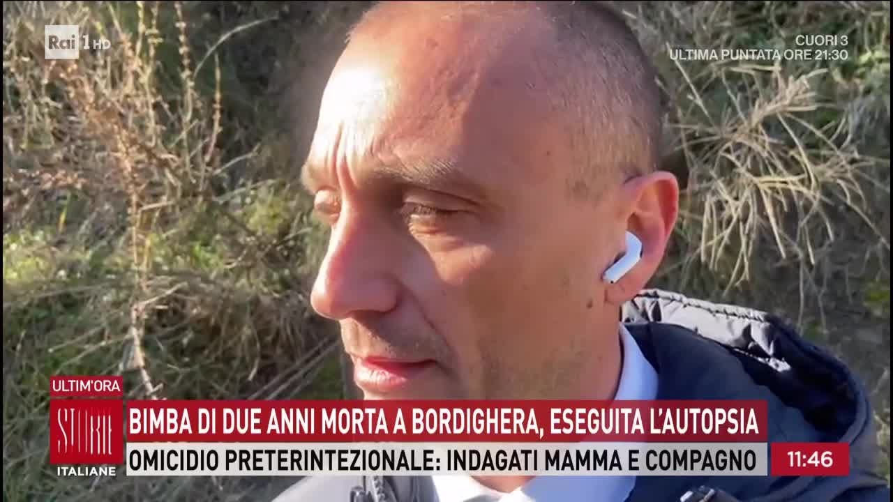 Bimba morta a Bordighera: i RIS indagano - Storie italiane 17/02/2026