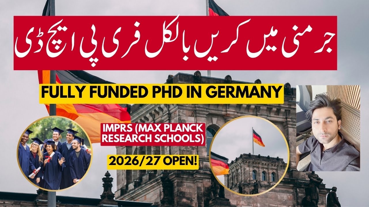 Fully Funded PhD in Germany 2026/27 | IMPRS Max Planck Research Schools | For International Students