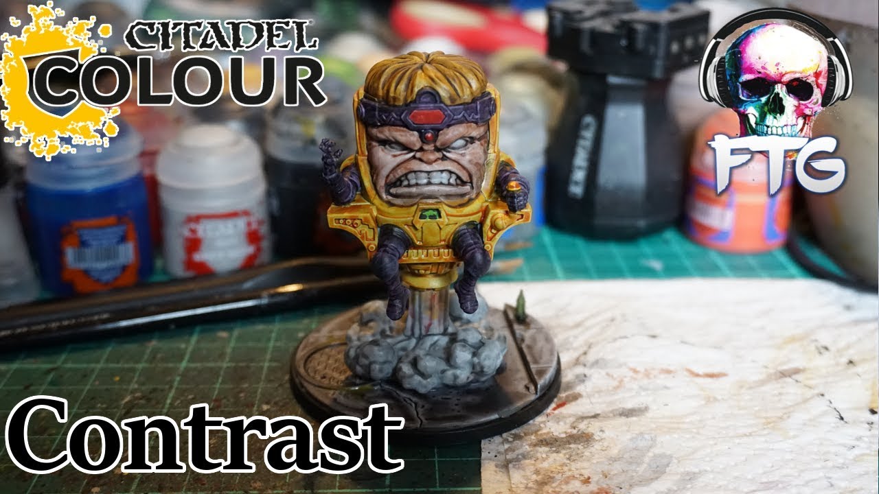 Citadel Contrast Paint on M.O.D.O.K